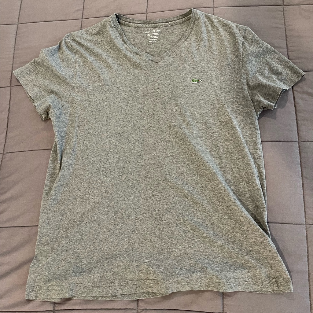 Lacoste Grey Tshirt